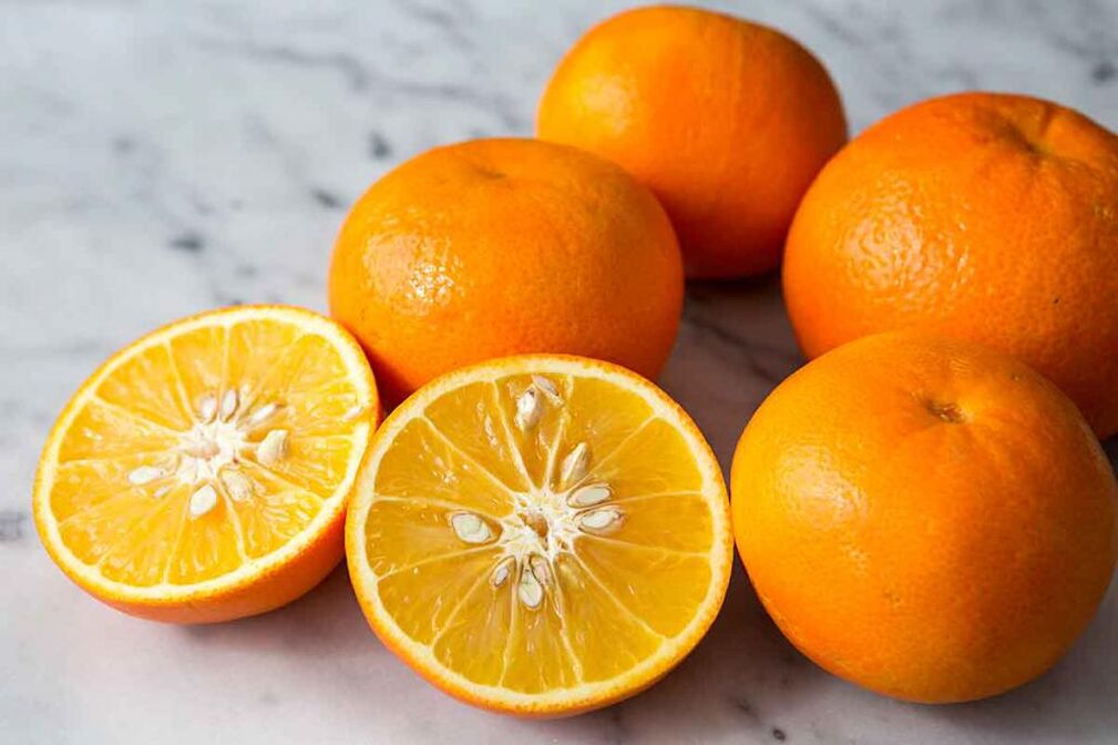 Thực đơn ăn kiêng hóa học gồm các loại trái cây họ cam quýt đốt mỡ