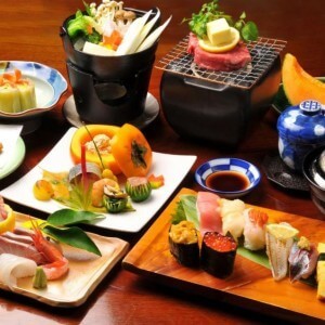 nhiều món ăn Nhật Bản